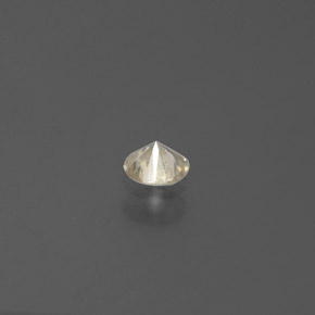 Diamante champanhe Natural 0.16ct, Corte Redondo, SI