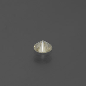 Diamante amarelo natural 0,18ct, corte redondo, SI