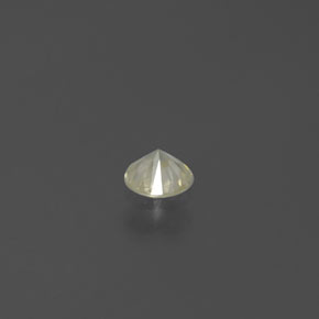 Diamante ouro natural 0,18ct, corte redondo, SI