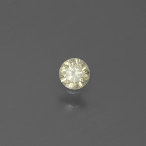 Diamante champanhe Natural 0.11ct, Corte Redondo, SI