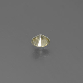 Diamante champanhe Natural 0.13ct, Redondo, SI