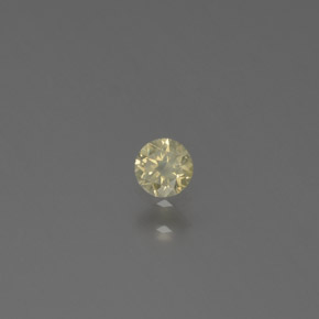Diamante champanhe Natural 0.11ct, Corte Redondo, SI