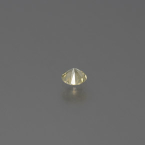 Diamante champanhe Natural 0.11ct, Corte Redondo, SI