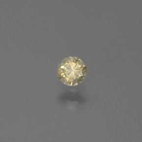 Diamante champanhe Natural 0.17ct, Redondo, SI