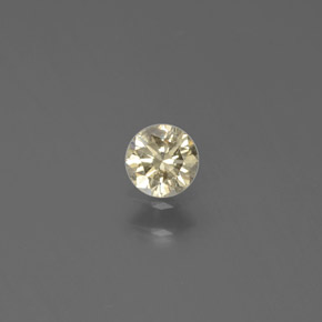 Diamante champanhe Natural 0.19ct, Redondo, SI