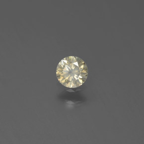 Diamante champanhe Natural 0.15ct, Corte Redondo, SI