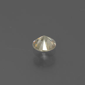 Diamante ouro natural 0,15ct, corte redondo, SI