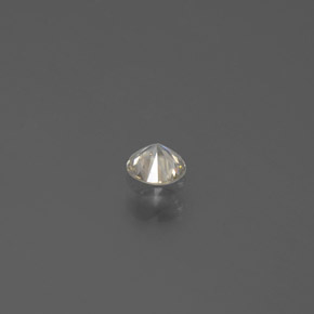 Diamante ouro natural 0,12ct, corte redondo, SI