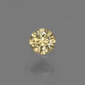 Diamante champanhe Natural 0.15ct, Corte Redondo, SI