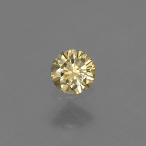 Diamante champanhe Natural 0.15ct, Corte Redondo, SI