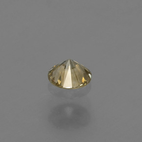 Diamante champanhe Natural 0.15ct, Corte Redondo, SI