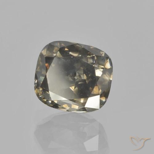 Diamante conhaque profundo Natural 1.64ct, Almofada, VS-SI