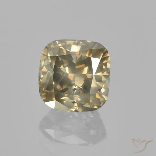 1.48ct Natural Conhaque Diamante, Almofada, VS-SI