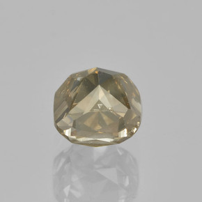 Diamante marrom natural 1,01ct, almofada cortada, VS-SI