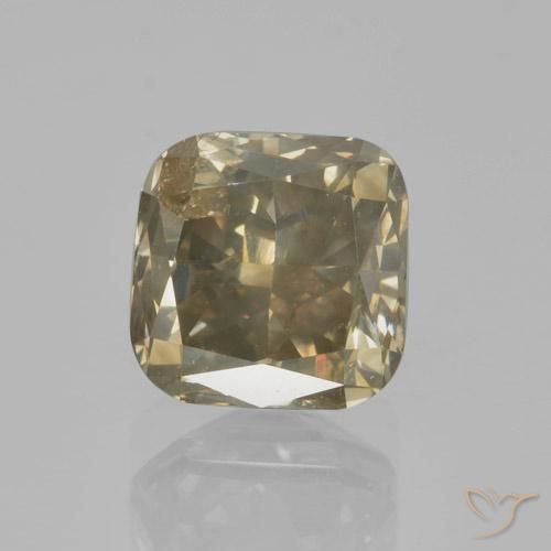 2.02ct Natural Conhaque Diamante, Almofada, VS