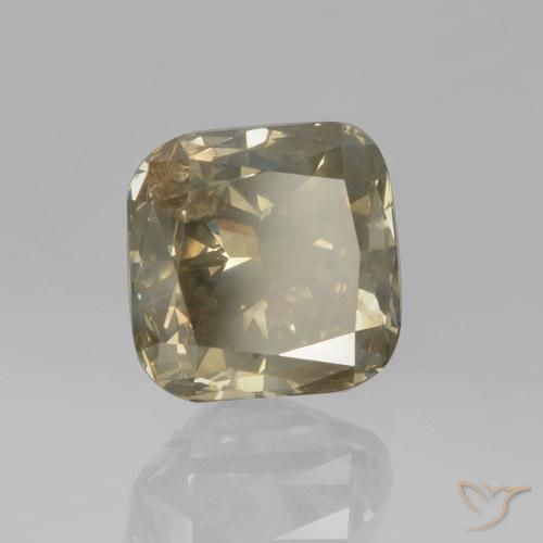 Diamante Conhaque Natural 2.02ct, Almofada, VS
