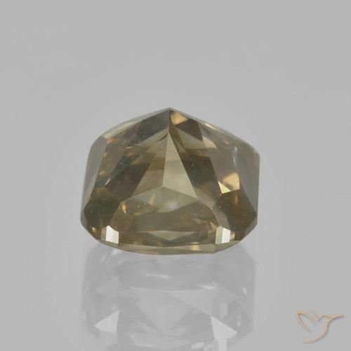 Diamante Conhaque Natural 2.02ct, Almofada, VS