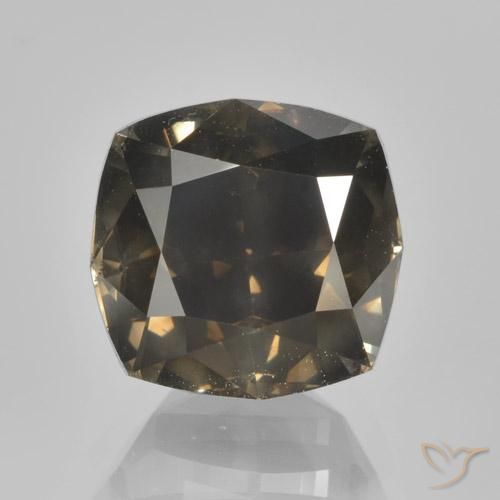 3.02ct Natural conhaque profundo Diamante, Almofada, VS-SI