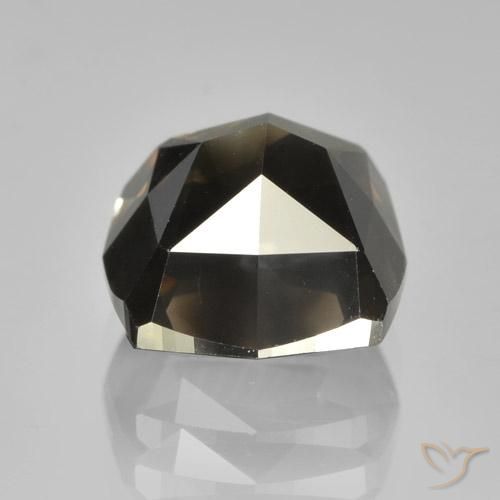 Diamante conhaque profundo Natural 3.02ct, Almofada, VS-SI