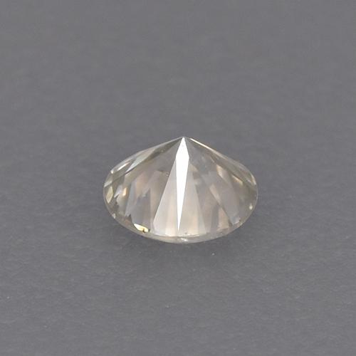 Diamante amarelo natural 0,08ct, corte redondo, VS-SI