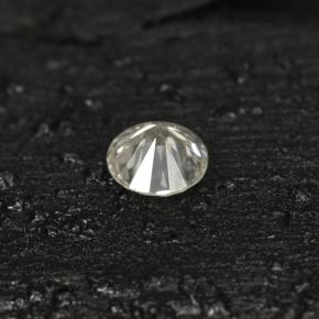 Diamante amarelo natural 0,04ct, corte redondo, VS-SI