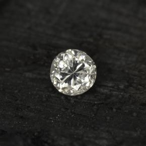 Diamante branco natural 0,05ct, corte redondo, VS-SI