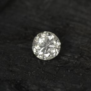 Diamante branco natural 0,05ct, corte redondo, VS-SI