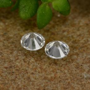 Pedras preciosas de Diamante Branco natural de 0.06 ct, Corte Redondo, VS-SI