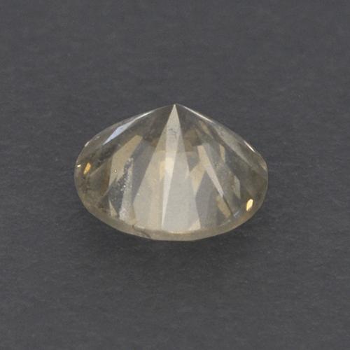 Diamante Castanho médio Natural 0.13ct, Corte Redondo, VS