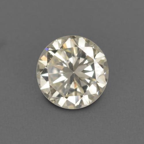 Diamante champanhe Natural 0.13ct, Corte Redondo, VVS-VS