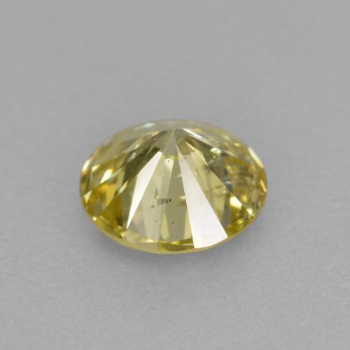 Diamante champanhe Natural 0.33ct, Corte Redondo, VS