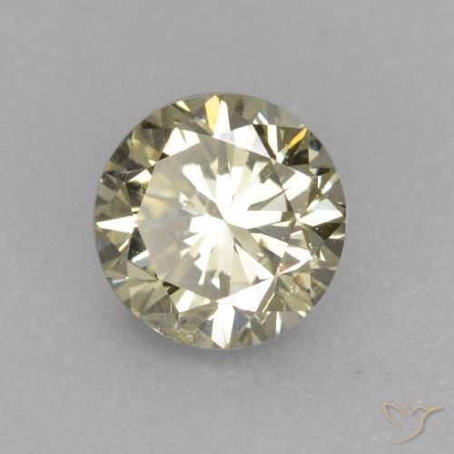 Diamante Medium Light-Yellow Natural 0.27ct, Redondo, VS