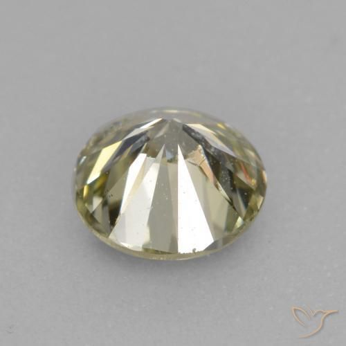 Diamante Medium Light-Yellow Natural 0.27ct, Redondo, VS