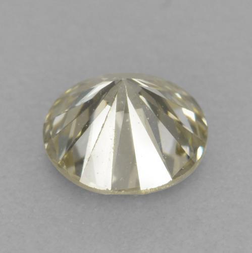 Diamante champanhe Natural 0.21ct, Corte Redondo, VVS-VS