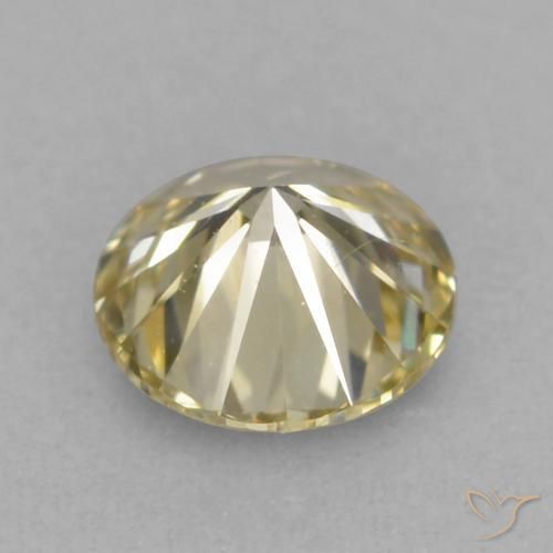 Diamante Castanho médio Natural 0.21ct, Redondo, VVS-VS