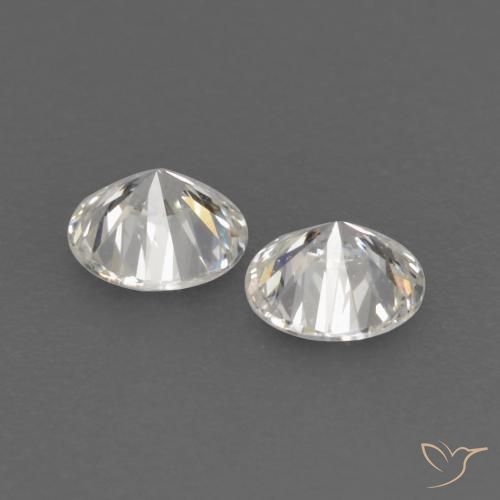 Pedras preciosas de Diamante H natural de 0.15 ct, Redondo, VVS-VS