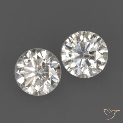 Pedras preciosas de Diamante I natural de 0.18 ct, Redondo, VVS-VS