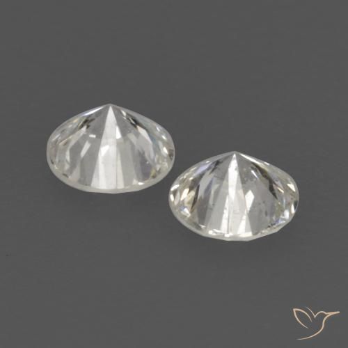 Pedras preciosas de Diamante I natural de 0.18 ct, Redondo, VVS-VS