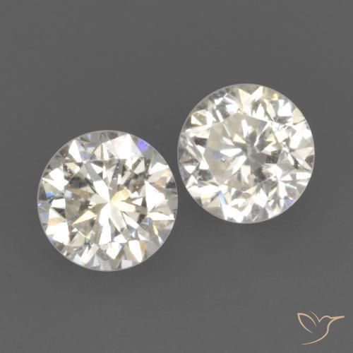 Pedras preciosas de Diamante I natural de 0.21 ct, Redondo, VVS-VS