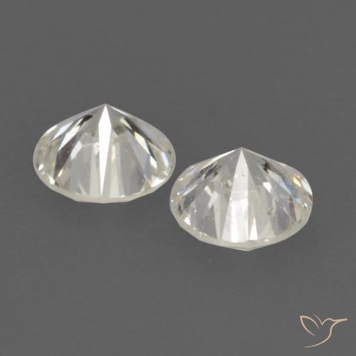 Pedras preciosas de Diamante I natural de 0.21 ct, Redondo, VVS-VS