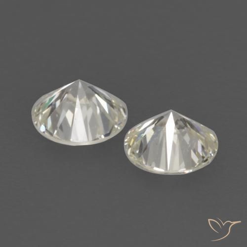 Pedras preciosas de Diamante I natural de 0.16 ct, Redondo, VVS-VS