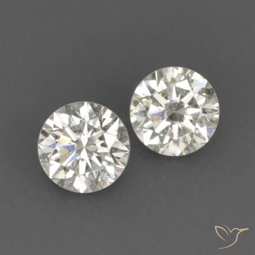 Pedras preciosas de Diamante I natural de 0.14 ct, Redondo, VVS-VS