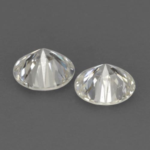 Pedras preciosas de Diamante branco quente natural de 0.21 ct, Corte Redondo, VVS-VS