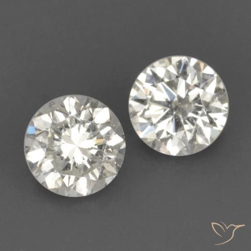 Pedras preciosas de Diamante I natural de 0.21 ct, Redondo, VVS-VS