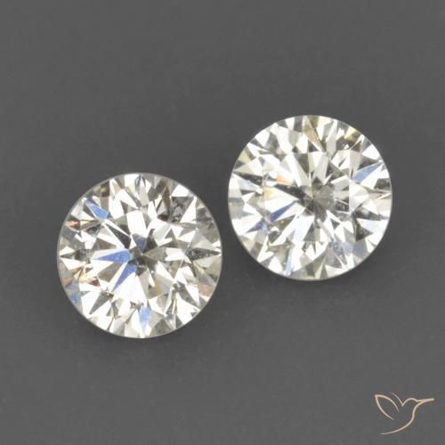 Pedras preciosas de Diamante I natural de 0.17 ct, Redondo, VVS-VS