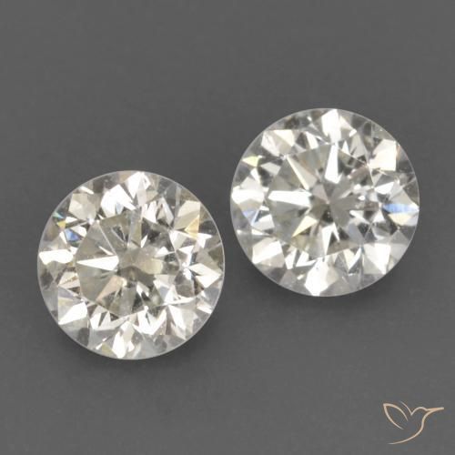 Pedras preciosas de Diamante I natural de 0.23 ct, Redondo, VVS-VS