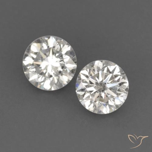 Pedras preciosas de Diamante I natural de 0.15 ct, Redondo, VVS-VS