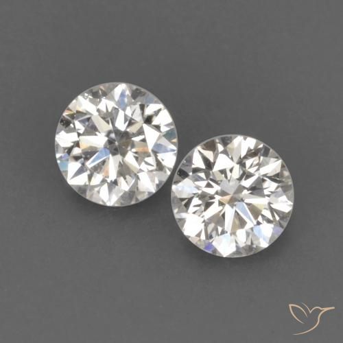 0.15ctw Natural I Diamante, Redondo, VVS-VS