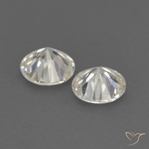 Pedras preciosas de Diamante H natural de 0.14 ct, Redondo, VVS-VS