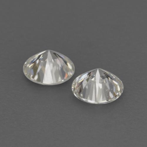 Pedras preciosas de Diamante branco quente natural de 0.13 ct, Corte Redondo, VVS-VS
